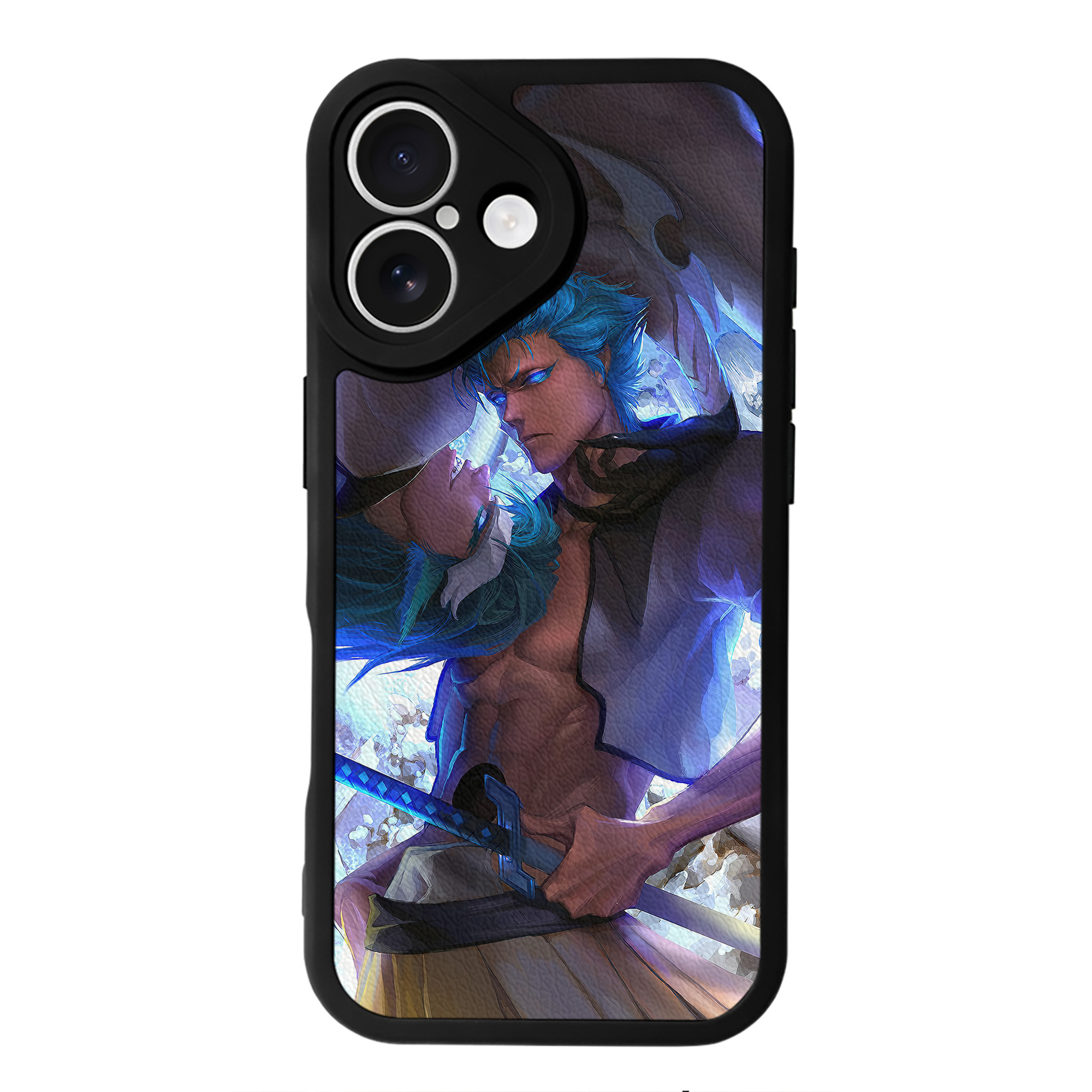 （画像用） ブリーチ BLEACH 【iPhone 16シリーズ対応】シリコンスマホケース（レザー調） 材質：シリコン